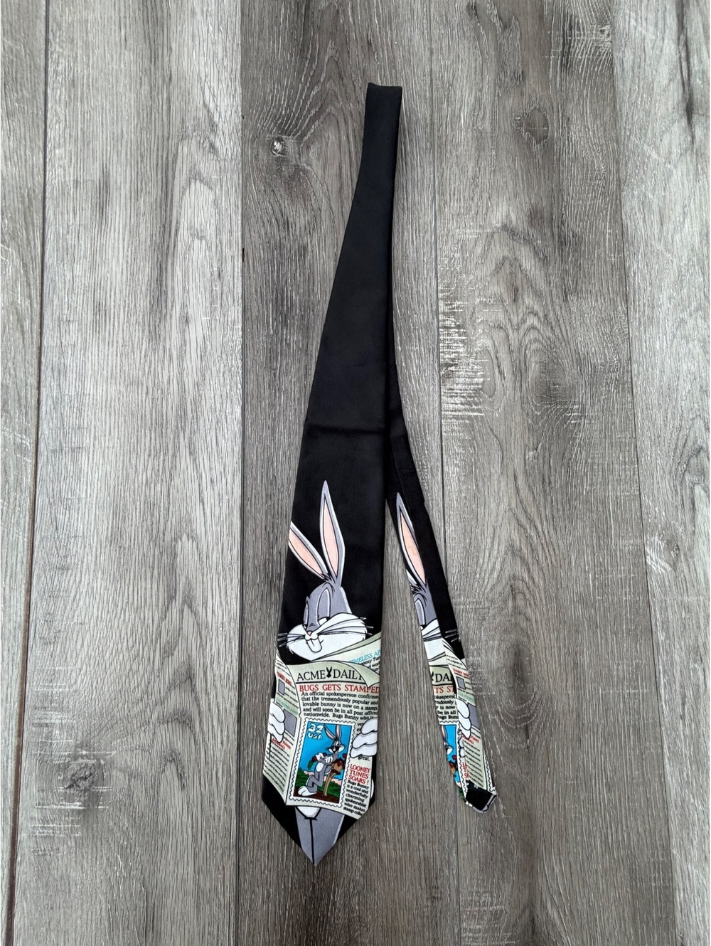 1997 Looney Tunes Bugs Bunny Stamp Collection Tie